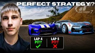 Thumbnail: How I Almost Beat a GT7 Coach With The Perfect Strategy