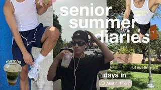 Thumbnail: senior summer diaries | days in atx, travel vlog, matcha, exploring the city, + ut austin visit