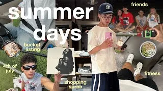 Thumbnail: summer days in my life | 4th of july vlog, friends, bucket listing, + shopping spree
