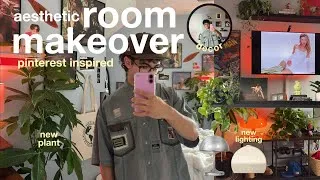 Thumbnail: dream room makeover | pinterest inspired, new lighting, target run, new plant, vinyl setup, + decor