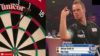 Thumbnail: Amazing MATCH!!2018 German Darts Open FINAL||Max Hopp vs Michael Smith