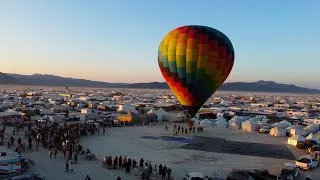 Thumbnail: Diplo b2b Carlita | Hot Air Balloon Burning Man Sunrise | 4K Drone | Looners Camp