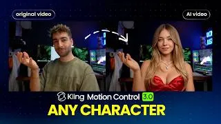 Thumbnail: Kling Motion Control 3.0 Full Tutorial Create ANY Character in ANY Scene.