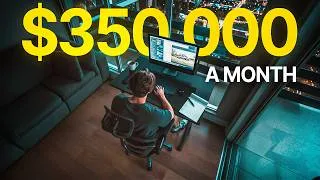 Thumbnail: I Locked Myself In a Room Until I Built a $350,000/mo Business