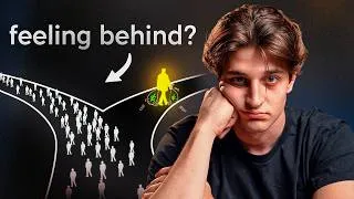 Thumbnail: How To Stop Wasting Your Life & Feeling Behind