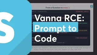 Thumbnail: Vanna.ai RCE: Prompt Injection into Python Exec Leads to Remote Code Execution