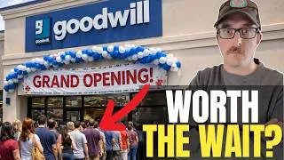 Thumbnail: Everything I Learned at a Goodwill Grand Opening as a Reseller