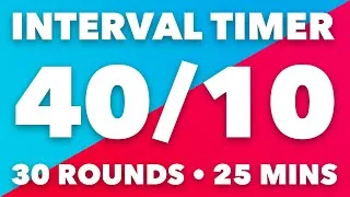 Thumbnail: 40 / 10 Second HIIT Interval Timer