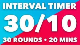 Thumbnail: 30 / 10 Second HIIT Interval Timer