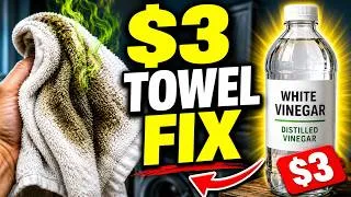 Thumbnail: Why Your Towels Still Smell After Washing — The Simple $3 Fix