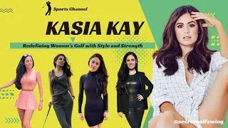 Thumbnail: How Kasia Kay Is Redefining Women’s Golf with Style and Strength! 👑✨