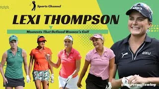 Thumbnail: Lexi Thompson Moments That Defined Women’s Golf! 👑✨