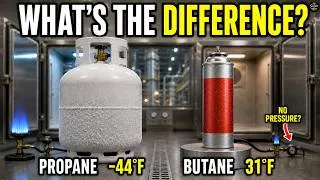 Thumbnail: How Propane and Butane Are Made: WHY ONE WORKS AT -44°F AND THE OTHER FAILS NEAR 31°F
