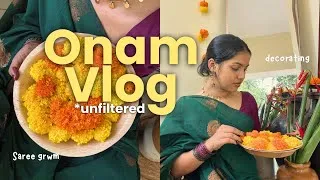 Thumbnail: *Unfiltered Onam Vlog🌼| Malayalam vlog | secret starry night 