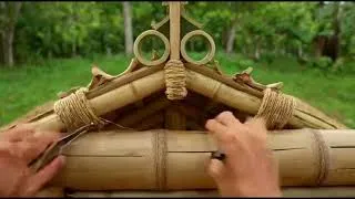 Thumbnail: Building a Miniature Eco Bamboo Cabin | Sustainable Tiny House Construction