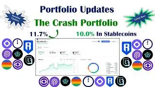 Thumbnail: #Gunzilla (#GUNZ, #GUN) back in, and #Monad gets trimmed! 'The Crash' #crypto portfolio updates