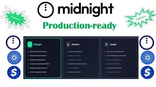 Thumbnail: As #Cardano's #MidnightNetwork (#NIGHT) freight train approaches, what to expect? Latest updates.