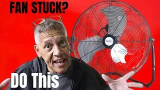 Thumbnail: Fan Won't Spin? Don't Throw It Away—Do This