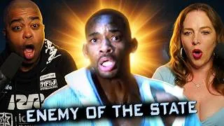 Thumbnail: Enemy of the State (1998) Movie Reaction | FIRST TIME WATCHING