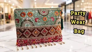 Thumbnail: पार्टी वियर खूबसूरत बैग | Wedding Clutch Bag | Bridal Party Wear Designer Handbag