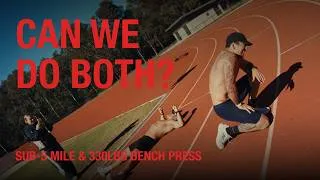 Thumbnail: Sub 5 Minute Mile & Bench 330lbs | Building Rhise | Training for a 75 min Half Mara
