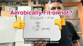 Thumbnail: Roger’s First MAF ride! Is he aerobically fit or not? Maximum Aerobic Fitness Dr Maffatone 