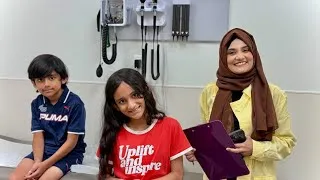Thumbnail: Visiting Marwah & Abdul Rahman's Doctor 🧑‍⚕️| #ad $0 Gifts in TEMU app (Search code ala276032 ) 