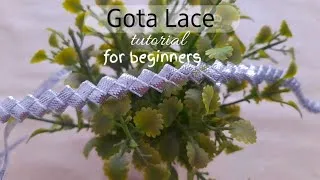 Thumbnail: Easy Gota Lace Pattern 🤩 | Gota Lace for Beginners ✨️