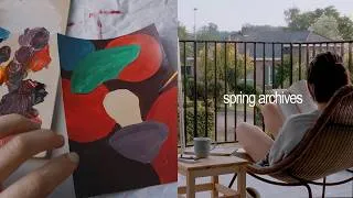 Thumbnail: slow days in spring 𓇢𓆸 life in belgium