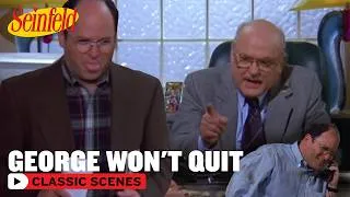 Thumbnail: George Won’t Leave His Job No Matter What | The Voice | Seinfeld