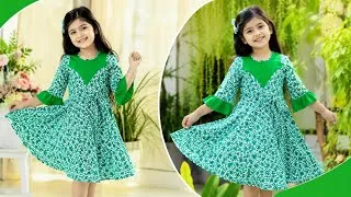 Thumbnail: Don't Cut Your Umbrella Frock Before Watching This! Designer Yoke Frock Cutting & Stitching