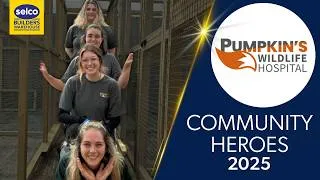 Thumbnail: Pumpkins Wildlife Hospital - Selco Community Heroes 2025 Finalist