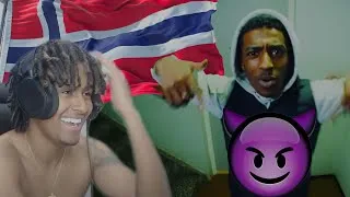 Thumbnail: HOTTEST NORWEGIAN DRILL RAPPER Rambow - VI TENKER IKKE LIKT *REACTIONS*