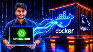 Thumbnail: Spring Boot + Docker + MySQL 🔥 | Docker for Java Developers