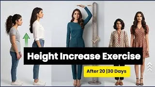 Thumbnail: Grow Taller 2-4  inches Faster In 1 Month|Height Increase Exercise| Grow Taller|Fitness journey
