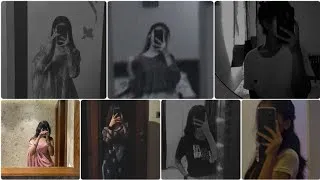 Thumbnail: hidden face mirror dpz |  stylish mirror poses 💘😍💫beautiful  girl's mirror | video part 200