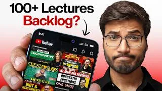 Thumbnail: Complete JEE Backlogs Without Missing Live Classes!