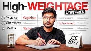 Thumbnail: Don’t SKIP These 30 CHAPTERS to get 99%ile - JEE Main 2027
