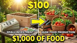 Thumbnail: The $100 Garden That Produces $1,000 of Food