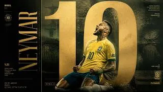 Thumbnail: Neymar - King of Skills (AI Animated Tribute) 🏆 Selimy Music