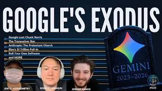 Thumbnail: Ep. 023 - Everyone Leaves Google, Elon Forecasts 1T ARR, Reflecting On GPT-5 | Jon from Asianometry