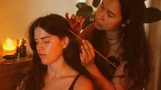 Thumbnail: You Won't Stay Awake...Scalp Check, Massage Back Tracing Game ft. @emvyASMR (Real Person ASMR)