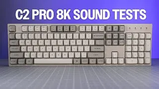 Thumbnail: Keychron C2 Pro 8K Sound Tests - Super Red & Silent Banana