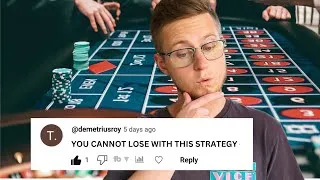 Thumbnail: Will this 'Comment Section' Roulette Strategy REALLY Win My Money Back?