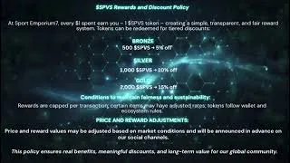 Thumbnail: Sport Emporium7 is redefining sports commerce — powered by $SPVS, $RLUSD & blockchain ownership.