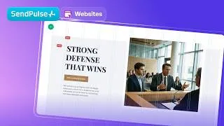 Thumbnail: Як працювати з елементом Open Block в конструкторі сайтів SendPulse