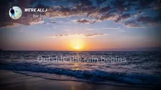 Thumbnail: We're All Alone (Lyrics) - by Boz Scaggs