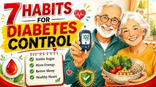 Thumbnail: 7 Daily Habits for Better Diabetes Management in Seniors | Blood Sugar Control Tips
