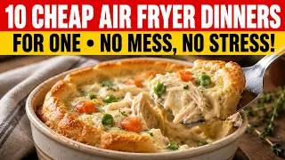 Thumbnail: 10 Cheap Air Fryer Dinners for One: No Mess, No Stress!