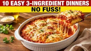 Thumbnail: 10 Easy 3-Ingredient Dinners Seniors Love After 60
